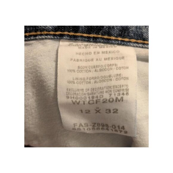 C.E. Schmidt Workwear Flannel Lined Jeans 12 32 - Picture 6 of 9